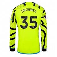 Arsenal Oleksandr Zinchenko #35 Bortatröja 2023-24 Långa ärmar